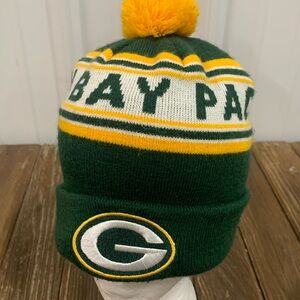Green Bay Packers Kids Beanie - Green and Yellow